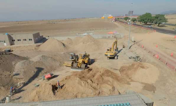 Cimentación para complejo C5i - Urbanización en Pachuca, Hidalgo